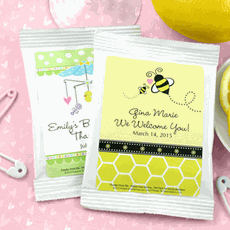 Baby Shower Lemon Drop Martini Favors