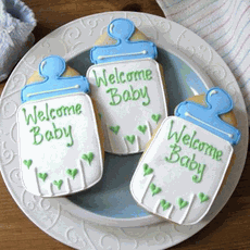 Baby Bottle Cookies