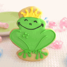 Baby Frog Prince Cookies