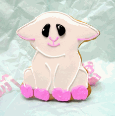 Lamb Cookie Favors