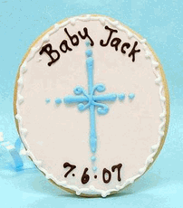 Personalized Holy Cross Cookie Favors