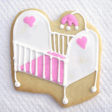 Baby Crib Cookies