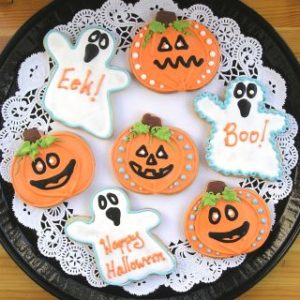 Halloween Pumpkin Cookie