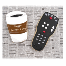 Father’s Day Coffee and Remote Cookie