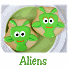 Alien Cookies